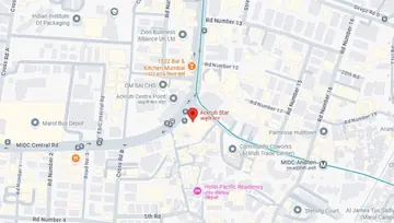Location of Innov8 Ackruti Star Co-Working space in Andheri East, Mumbai - Image 283798